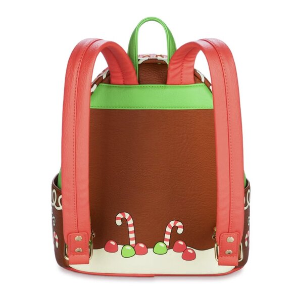 Disney Parks Mickey Mouse Gingerbread Loungefly Mini Backpack – Disney Eats NWT